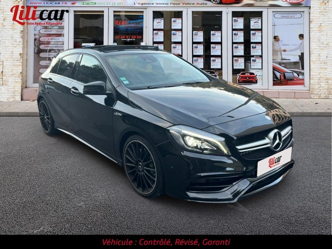 Mercedes Classe A 45AMG - BV Speedshift AMG 4-Matic PHASE 2 GARANTIE 12 MOIS PACK AÉRO