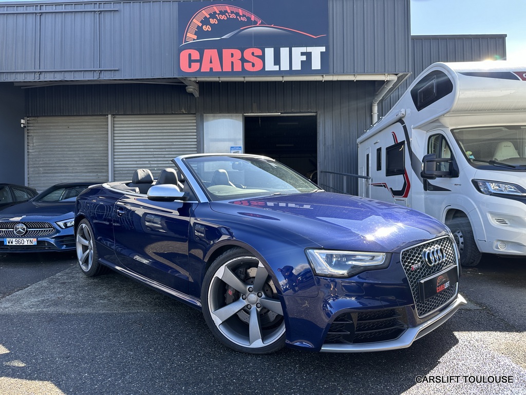 AUDI RS5 CABRIOLET - RHD 4.2 FSI V8 QUATTRO S-TRONIC - B&O- PACK CARBONE (2013)