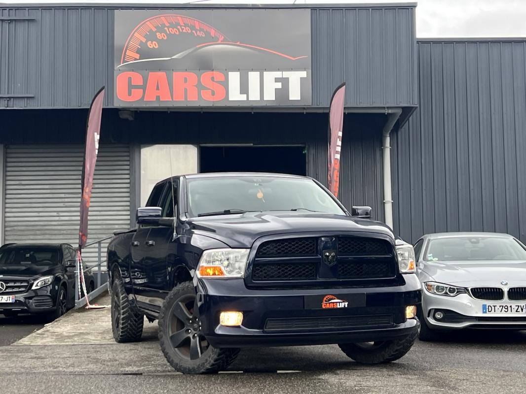 DODGE RAM - 1500, 5.7L HEMI, 390 CV, CG FR, FLEXFUEL, MOTEUR REMPLACE 40 000KM, GARANTIE CARSLIFT (2010)