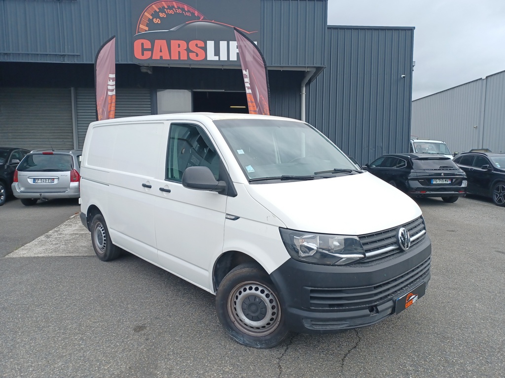 VOLKSWAGEN TRANSPORTER - T6 2.0 TDI 102 CV L1H1 FOURGON COURT - BUSINESS LINE TVA RECUPERABLE DISTRIBUTION ET RÉVISION OK (2017)