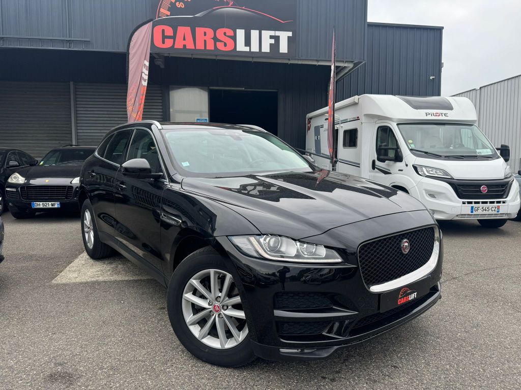 JAGUAR F-PACE - 2.0D 180CH , FINITION PRESTIGE ENTRETIENS A JOUR GARANTIE (2017)