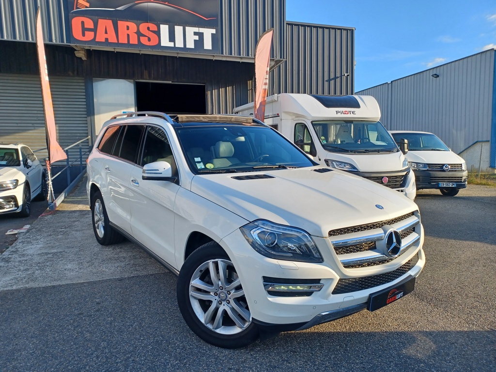 MERCEDES CLASSE GL - 350 3.0 CDI V6 258CV DPF 4MATIC BUETECH 7PL SURÉQUIPÉ - FRA HISTORIQUE A JOUR (2014)