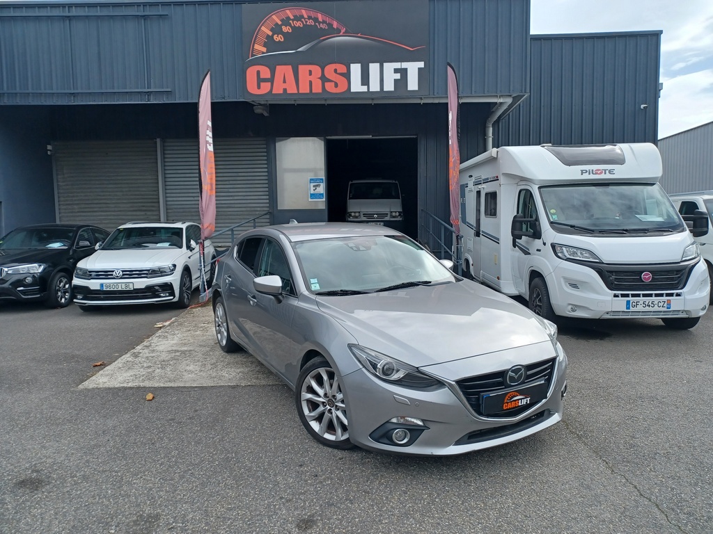 MAZDA 3 - III HATCHBACK 2.2 SKYACTIV-D &S 150 CV SELECTION - HISTORIQUE A JOUR FINANCEMENT POSSIBLE (2016)