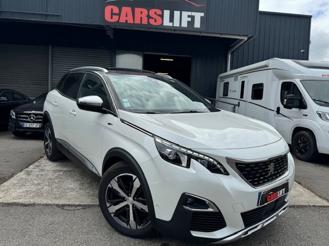 PEUGEOT 3008 - II 2.0 BLUEHDI EAT6 181 CV BOÎTE AUTO, GT, TOIT OUVRANT /PANORAMIQUE ENTRETIENS À JOUR, GARANTIE 6 MOIS (2017)